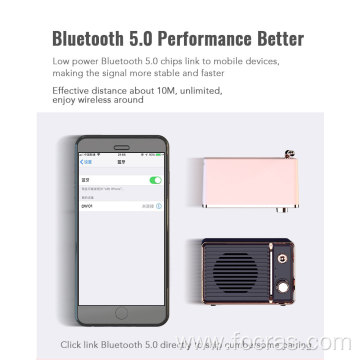 Bluetooth 5.0 Wireless Connection Small TV Speaker